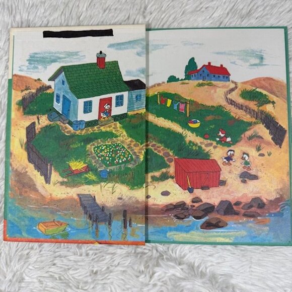 Vintage Set of 3 Disney Children's Books Peter & the Wolf/ Chip & Dale/ Mr. Toad - Picture 3 of 13